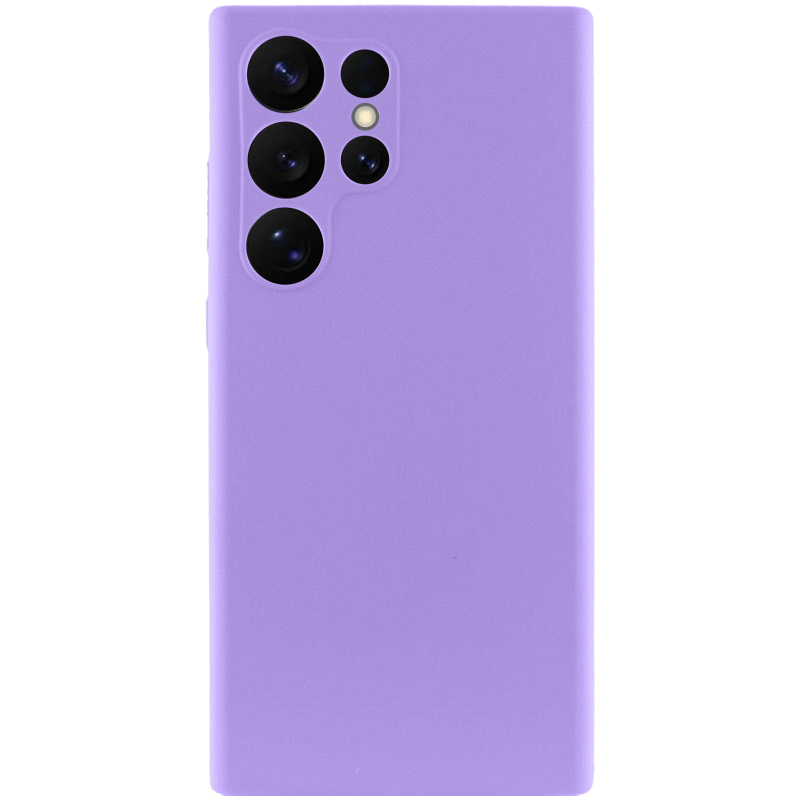 Чохол Silicone Cover Lakshmi Full Camera (AAA) для Samsung Galaxy S24 Ultra, Бузковий / Dasheen 1, Силікон, купити оптом з доставкою