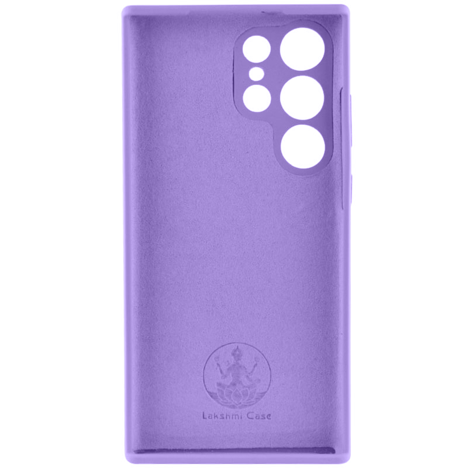 Чохол Silicone Cover Lakshmi Full Camera (AAA) для Samsung Galaxy S24 Ultra, Бузковий / Dasheen 2, Силікон, купити оптом з доставкою