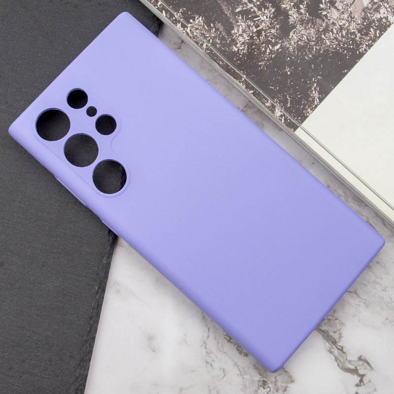 Чохол Silicone Cover Lakshmi Full Camera (AAA) для Samsung Galaxy S24 Ultra | Мікрофібра на малюнкі №5