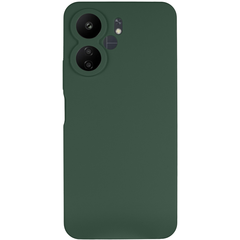 Чехол Silicone Cover Lakshmi Full Camera (AAA) для Xiaomi Redmi 13C 4G/5G / Poco C65 / Poco M6 5G, Зеленый / Cyprus Green 1, Силикон, купить оптом с доставкой