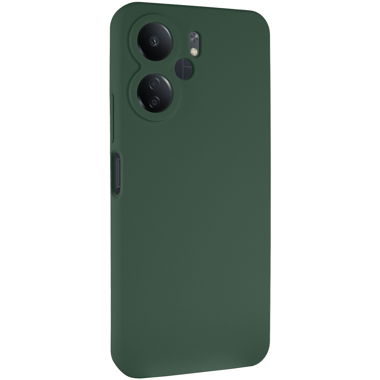 Чехол Silicone Cover Lakshmi Full Camera (AAA) для Xiaomi Redmi 13C 4G/5G / Poco C65 / Poco M6 5G, Зеленый / Cyprus Green, Силикон, купить оптом с доставкой