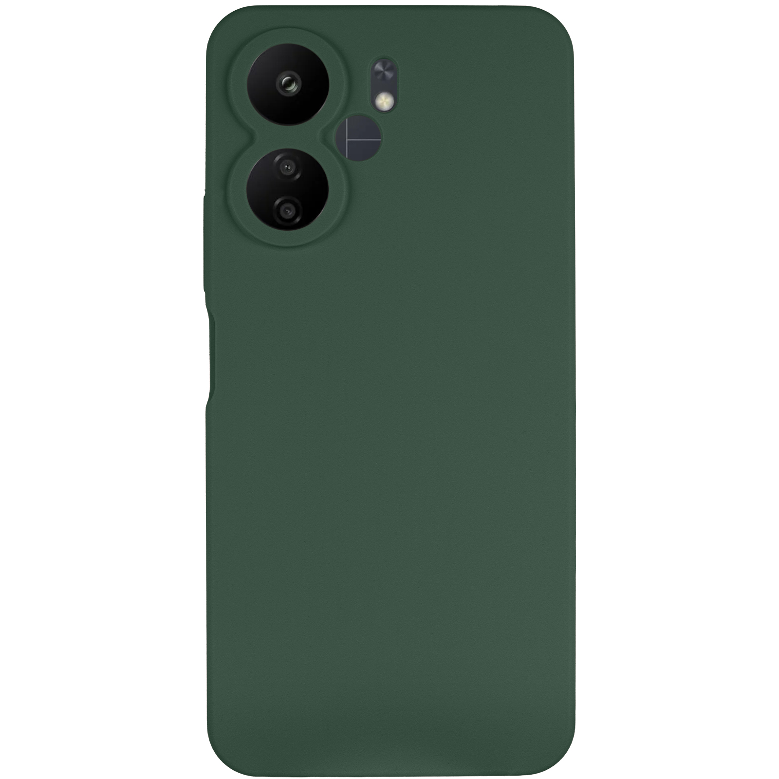 Чехол Silicone Cover Lakshmi Full Camera (AAA) для Xiaomi Redmi 13C 4G/5G / Poco C65 / Poco M6 5G, Зеленый / Cyprus Green 1, Силикон, купить оптом с доставкой