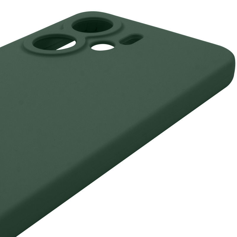 Чехол Silicone Cover Lakshmi Full Camera (AAA) для Xiaomi Redmi 13C 4G/5G / Poco C65 / Poco M6 5G, Зеленый / Cyprus Green 3, Силикон, купить оптом с доставкой