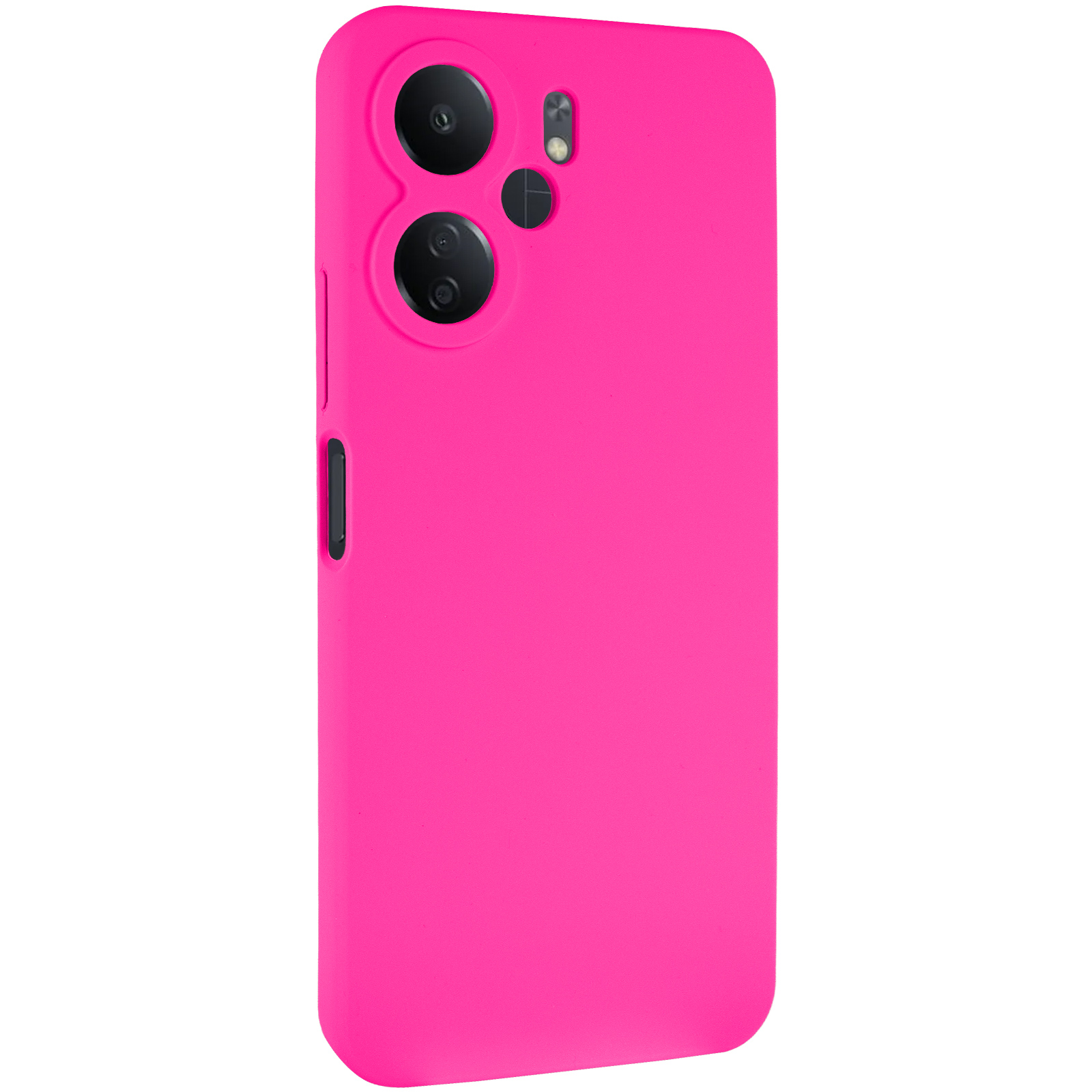 Чехол Silicone Cover Lakshmi Full Camera (AAA) для Xiaomi Redmi 13C 4G/5G / Poco C65 / Poco M6 5G, Розовый / Barbie pink, Силикон, купить оптом с доставкой