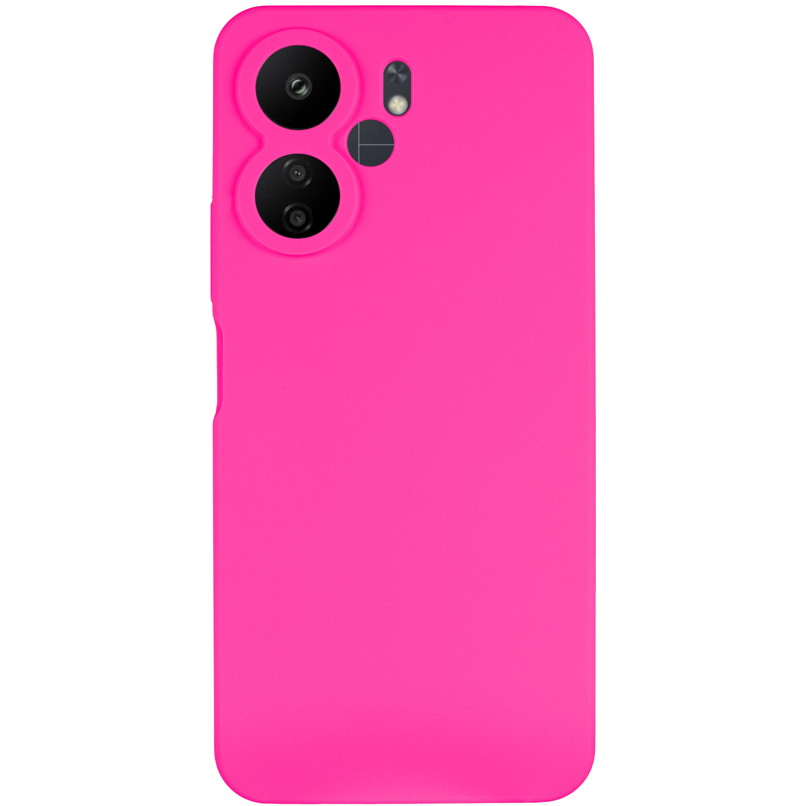 Чехол Silicone Cover Lakshmi Full Camera (AAA) для Xiaomi Redmi 13C 4G/5G / Poco C65 / Poco M6 5G, Розовый / Barbie pink 1, Силикон, купить оптом с доставкой