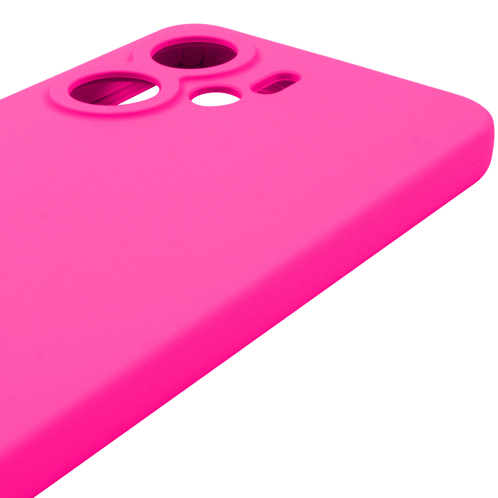 Чехол Silicone Cover Lakshmi Full Camera (AAA) для Xiaomi Redmi 13C 4G/5G / Poco C65 / Poco M6 5G, Розовый / Barbie pink 3, Силикон, купить оптом с доставкой