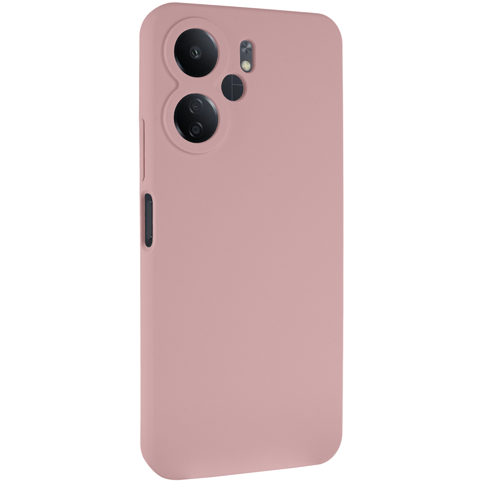 Чехол Silicone Cover Lakshmi Full Camera (AAA) для Xiaomi Redmi 13C 4G/5G / Poco C65 / Poco M6 5G, Розовый / Pink Sand, Силикон, купить оптом с доставкой