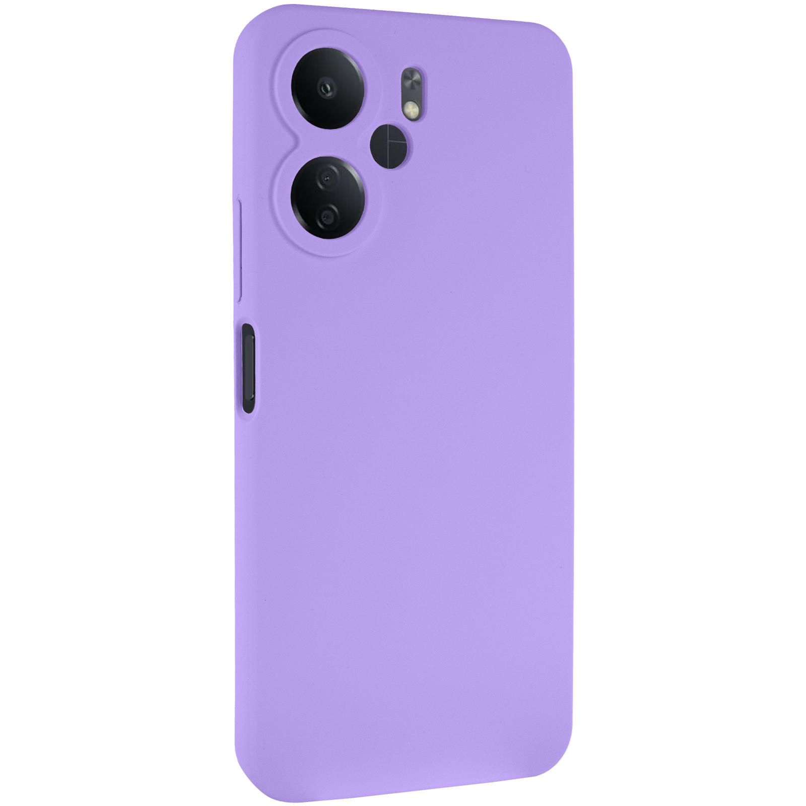 Чехол Silicone Cover Lakshmi Full Camera (AAA) для Xiaomi Redmi 13C 4G/5G / Poco C65 / Poco M6 5G, Сиреневый / Dasheen, Силикон, купить оптом с доставкой