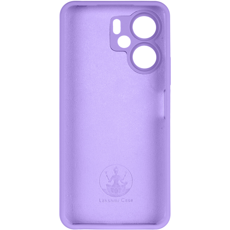 Чехол Silicone Cover Lakshmi Full Camera (AAA) для Xiaomi Redmi 13C 4G/5G / Poco C65 / Poco M6 5G, Сиреневый / Dasheen 2, Силикон, купить оптом с доставкой