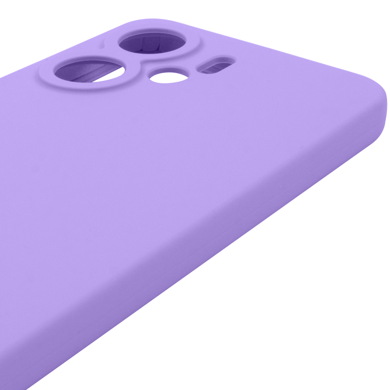 Чехол Silicone Cover Lakshmi Full Camera (AAA) для Xiaomi Redmi 13C 4G/5G / Poco C65 / Poco M6 5G, Сиреневый / Dasheen 3, Силикон, купить оптом с доставкой