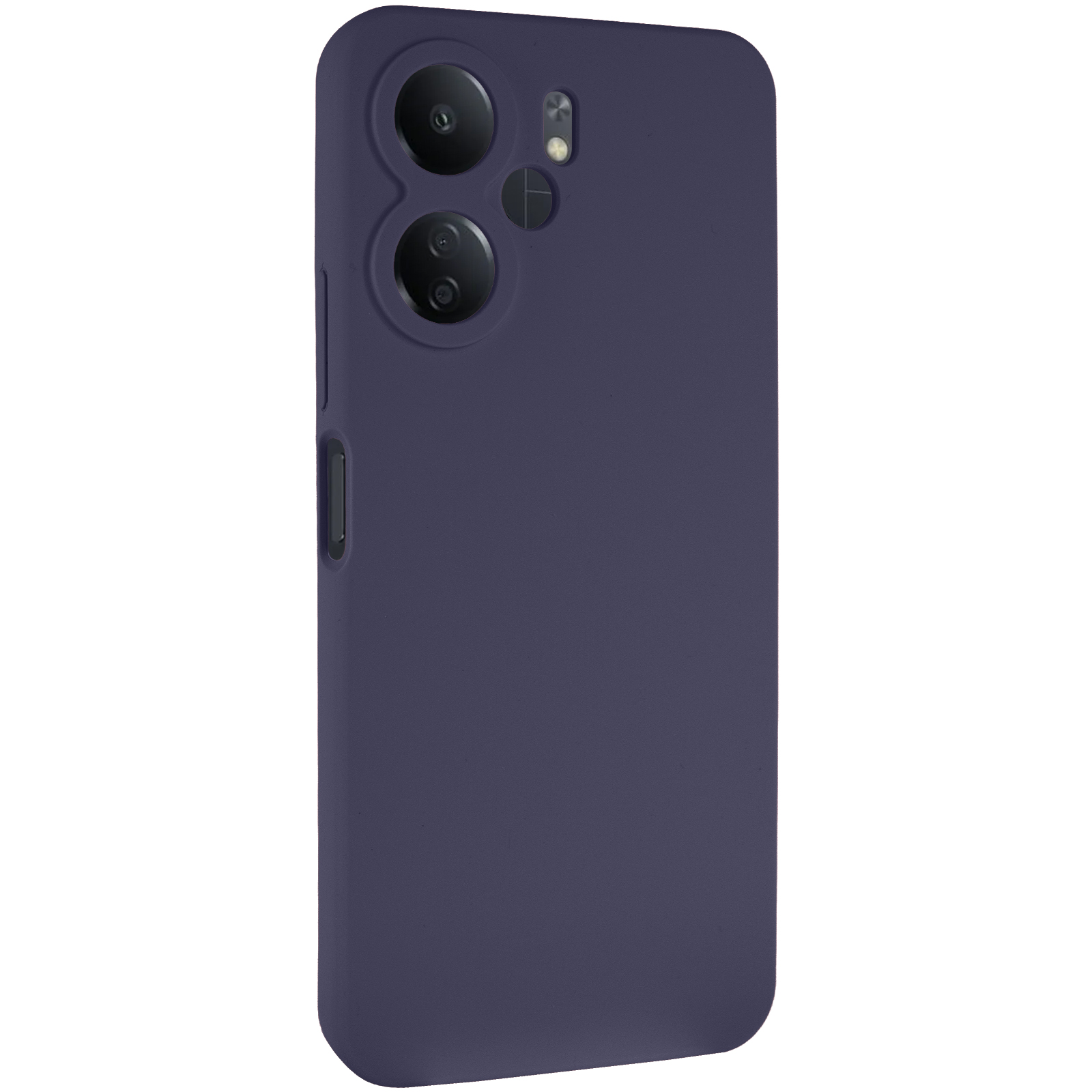 Чехол Silicone Cover Lakshmi Full Camera (AAA) для Xiaomi Redmi 13C 4G/5G / Poco C65 / Poco M6 5G, Темно-синий / Midnight blue, Силикон, купить оптом с доставкой