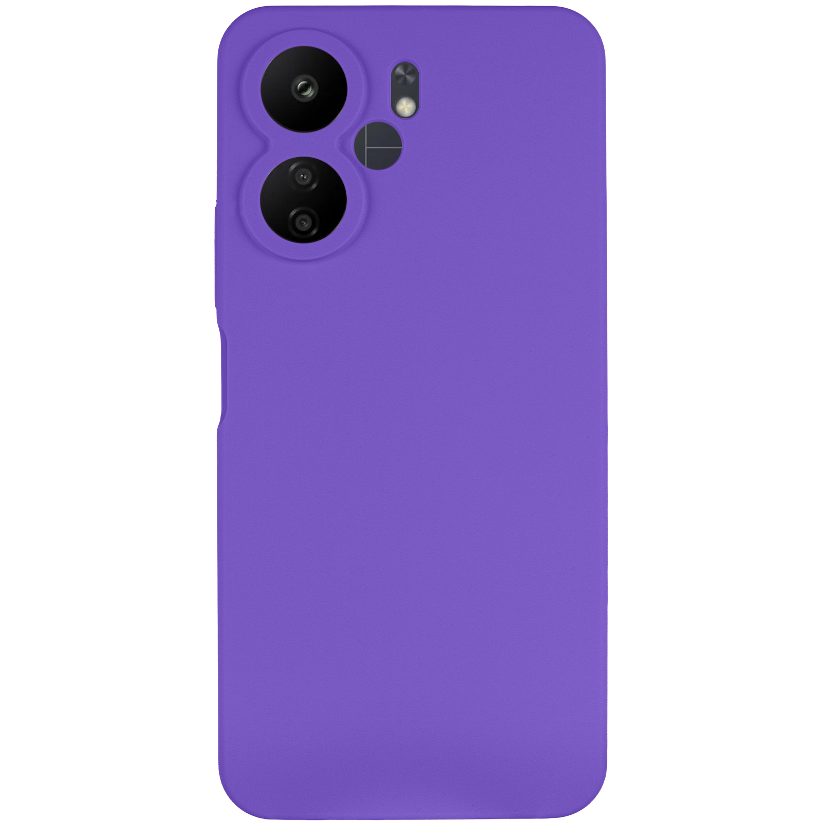 Чехол Silicone Cover Lakshmi Full Camera (AAA) для Xiaomi Redmi 13C 4G/5G / Poco C65 / Poco M6 5G, Фиолетовый / Amethyst 1, Силикон, купить оптом с доставкой