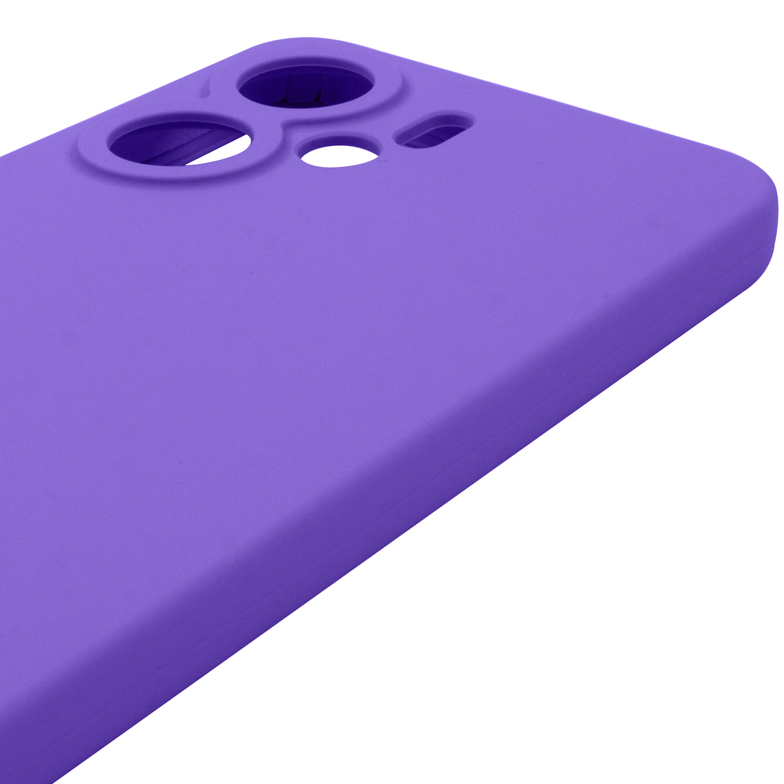 Чехол Silicone Cover Lakshmi Full Camera (AAA) для Xiaomi Redmi 13C 4G/5G / Poco C65 / Poco M6 5G, Фиолетовый / Amethyst 3, Силикон, купить оптом с доставкой