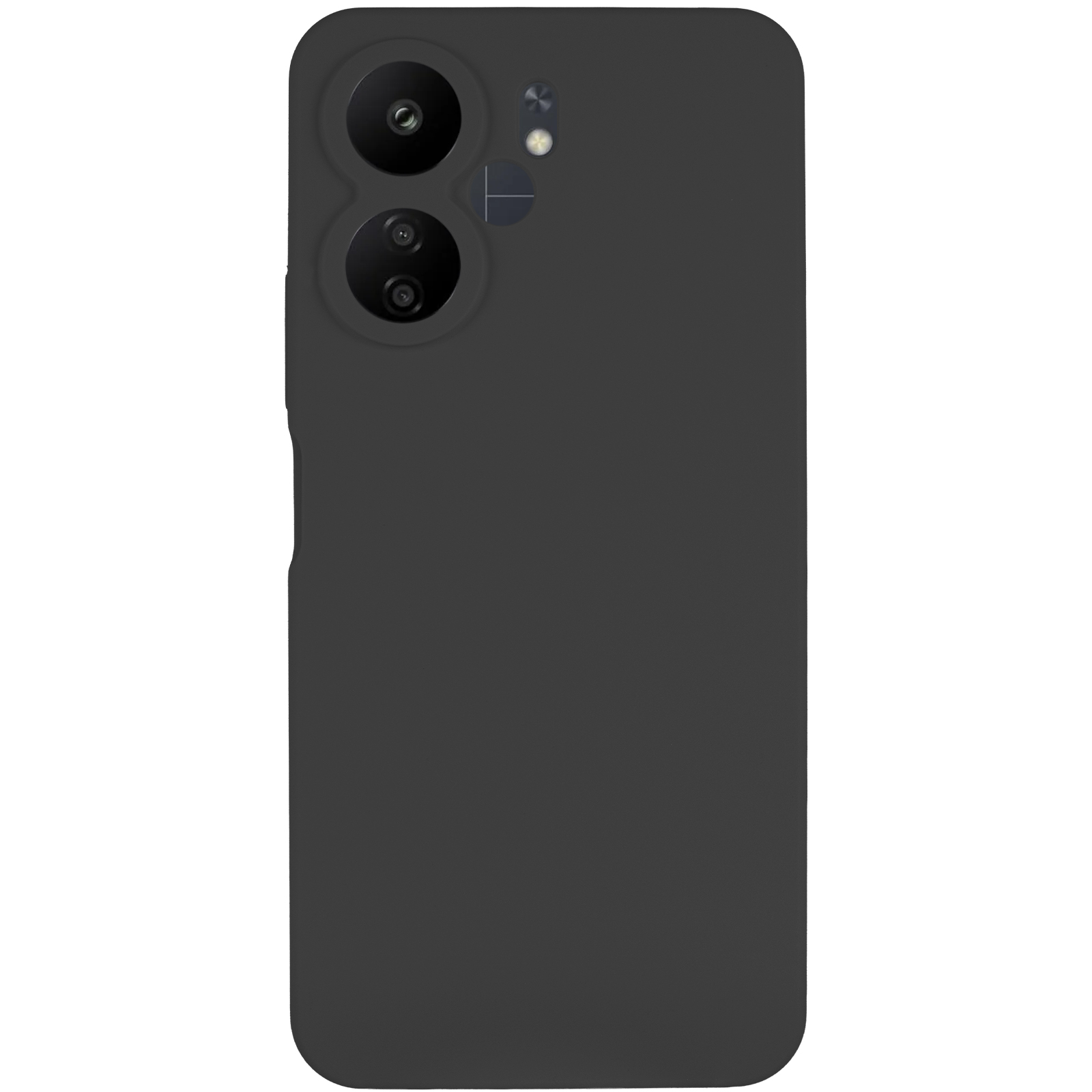 Чехол Silicone Cover Lakshmi Full Camera (AAA) для Xiaomi Redmi 13C 4G/5G / Poco C65 / Poco M6 5G, Черный / Black 1, Силикон, купить оптом с доставкой