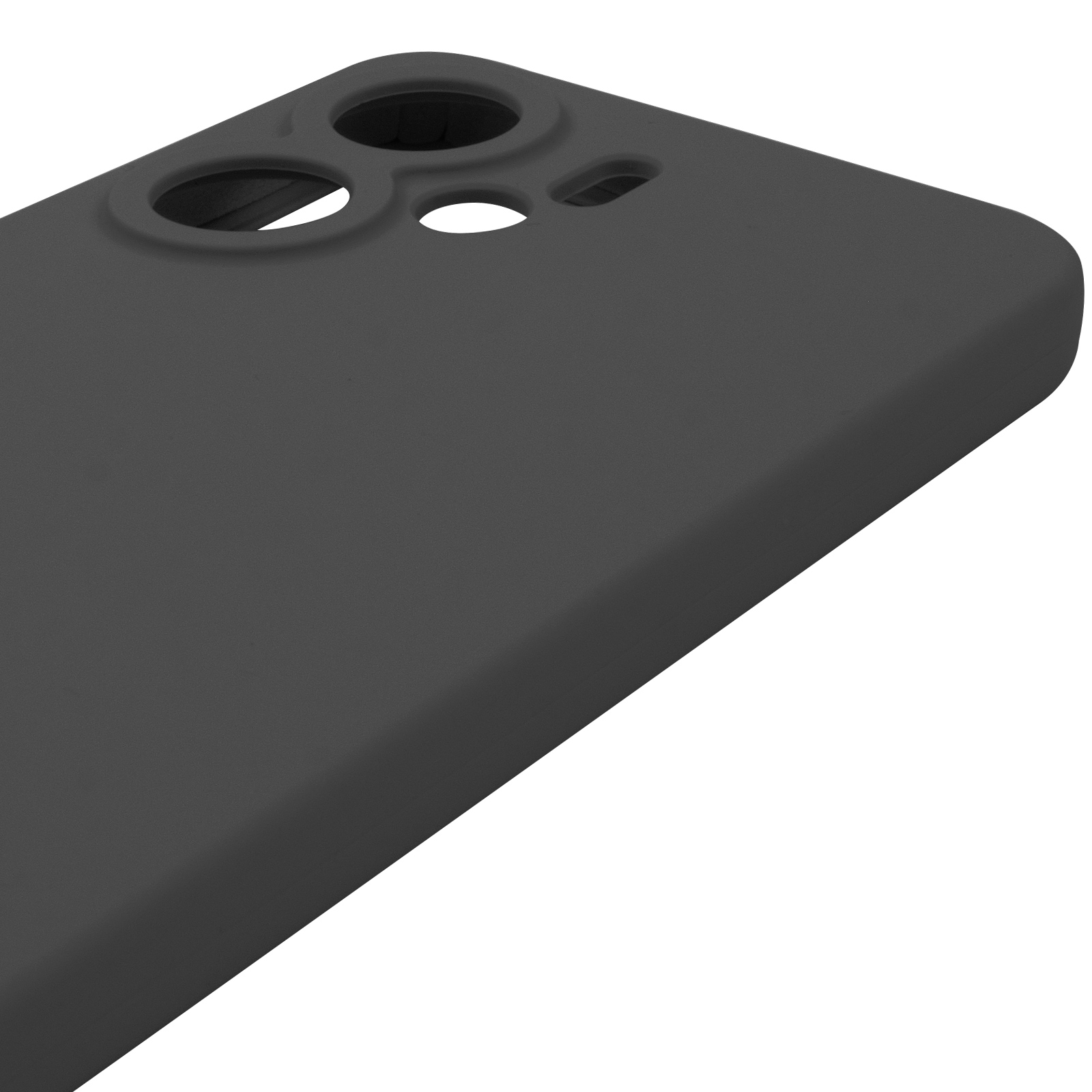 Чехол Silicone Cover Lakshmi Full Camera (AAA) для Xiaomi Redmi 13C 4G/5G / Poco C65 / Poco M6 5G, Черный / Black 4, Силикон, купить оптом с доставкой