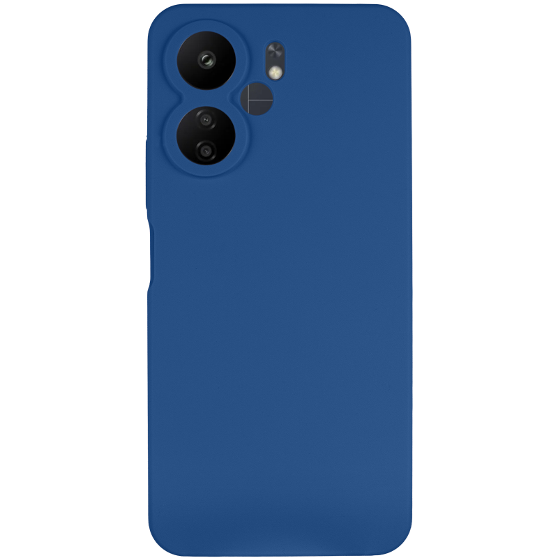 Чехол Silicone Cover Lakshmi Full Camera (AAA) для Xiaomi Redmi 13C 4G/5G / Poco C65 / Poco M6 5G, Синий / Denim Blue 1, Силикон, купить оптом с доставкой