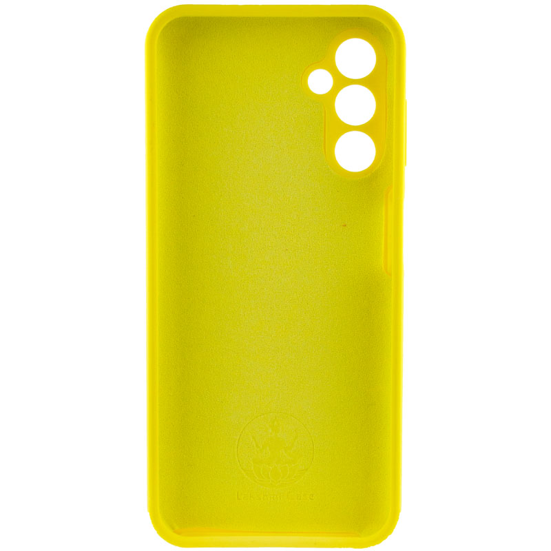 Чохол Silicone Cover Lakshmi Full Camera (AAA) для Samsung Galaxy A15 4G/5G / M15 5G, Жовтий / Yellow 2, Силікон, купити оптом з доставкою