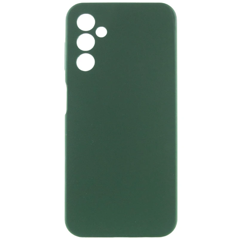 Чехол Silicone Cover Lakshmi Full Camera (AAA) для Samsung Galaxy A15 4G/5G / M15 5G, Зеленый / Cyprus Green, Силикон, купить оптом с доставкой
