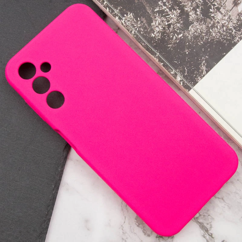 Чехол Silicone Cover Lakshmi Full Camera (AAA) для Samsung Galaxy A15 4G/5G / M15 5G, Розовый / Barbie pink 4, Силикон, купить оптом с доставкой