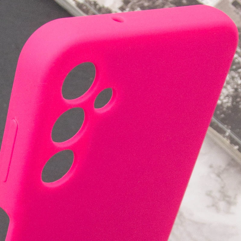 Чехол Silicone Cover Lakshmi Full Camera (AAA) для Samsung Galaxy A15 4G/5G / M15 5G, Розовый / Barbie pink 5, Силикон, купить оптом с доставкой