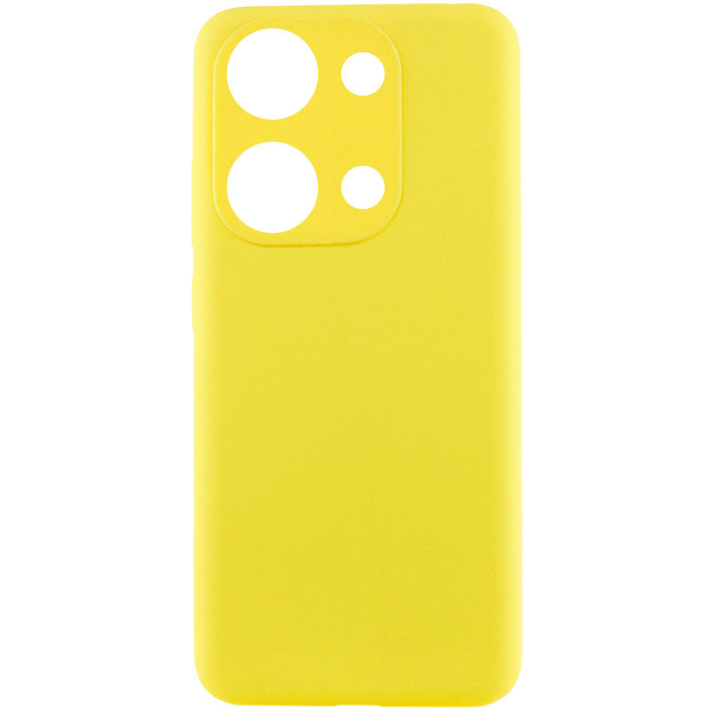 Чехол Silicone Cover Lakshmi Full Camera (AAA) для Xiaomi Redmi Note 13 4G | Микрофибра на картинке №1