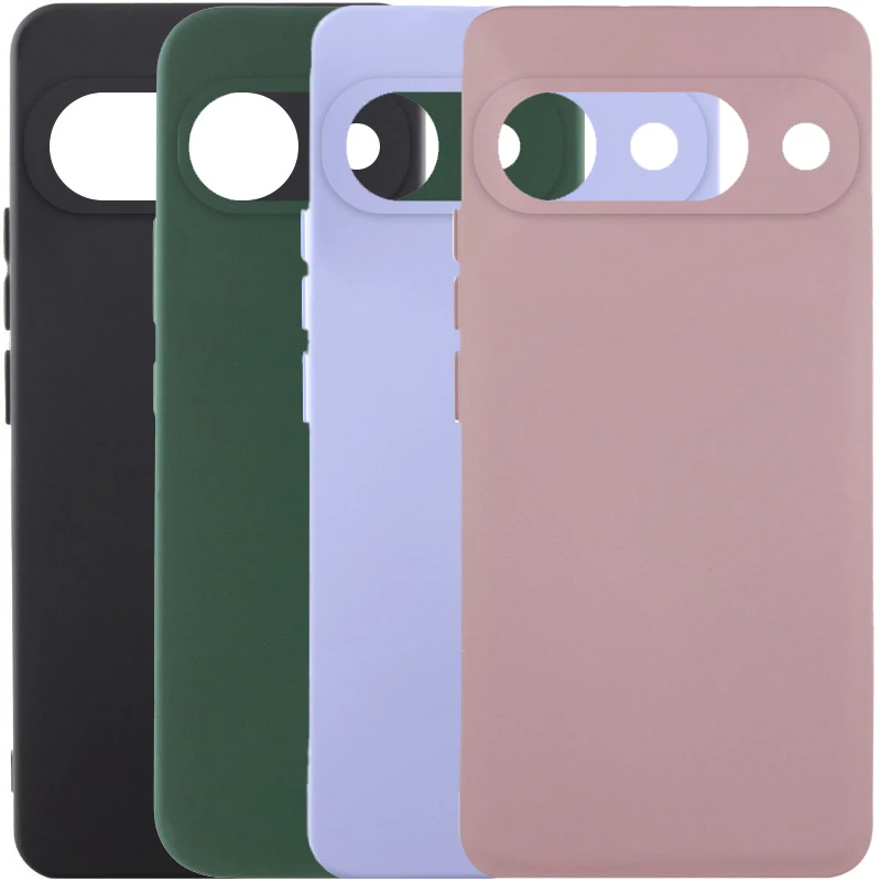 Чехол Silicone Cover Lakshmi Full Camera (AAA) для Google Pixel 9, Силикон, купить оптом с доставкой