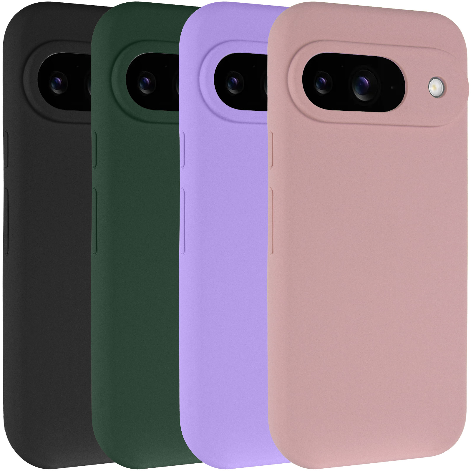 Чохол Silicone Cover Lakshmi Full Camera (AAA) для Google Pixel 9, Силікон, купити оптом з доставкою