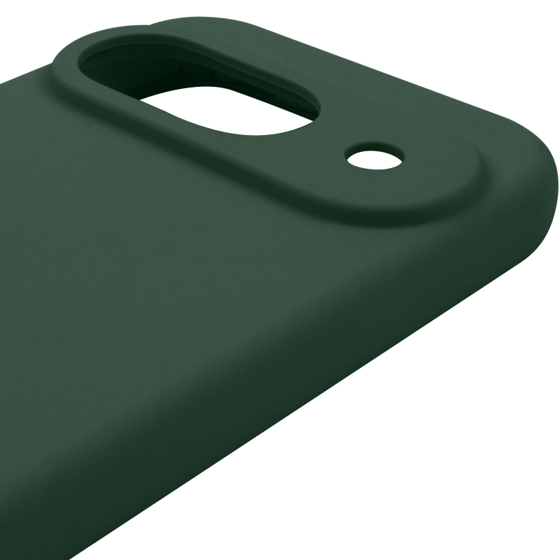 Чохол Silicone Cover Lakshmi Full Camera (AAA) для Google Pixel 9, Зелений / Cyprus Green 3, Силікон, купити оптом з доставкою