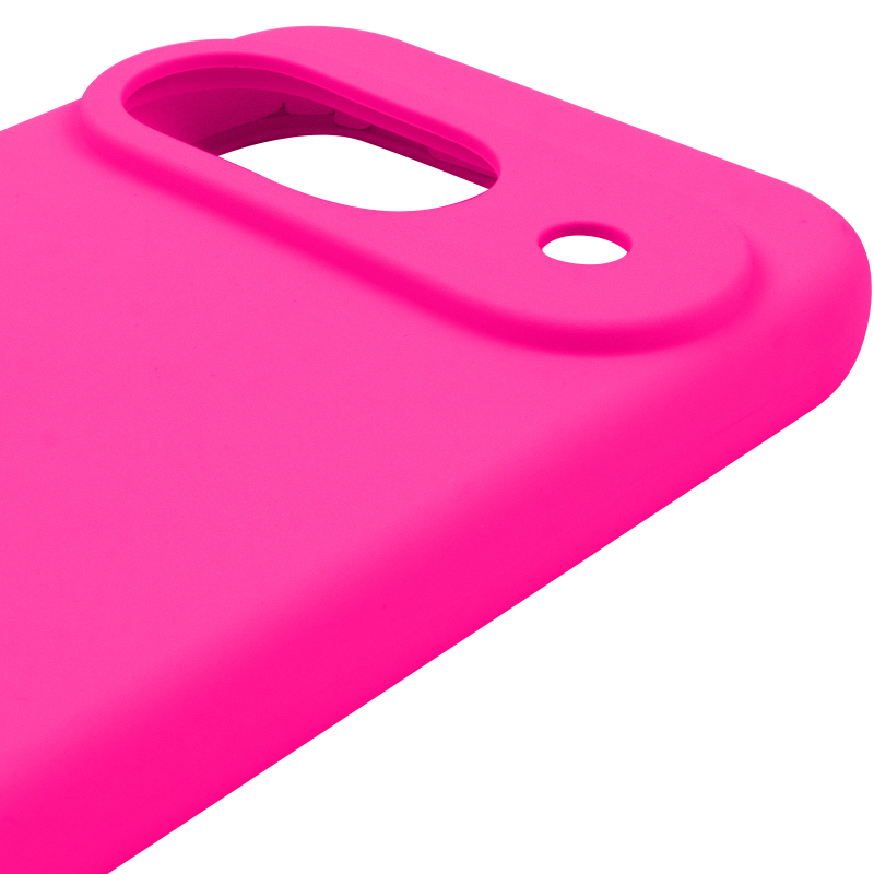 Чохол Silicone Cover Lakshmi Full Camera (AAA) для Google Pixel 9, Рожевий / Barbie pink 3, Силікон, купити оптом з доставкою