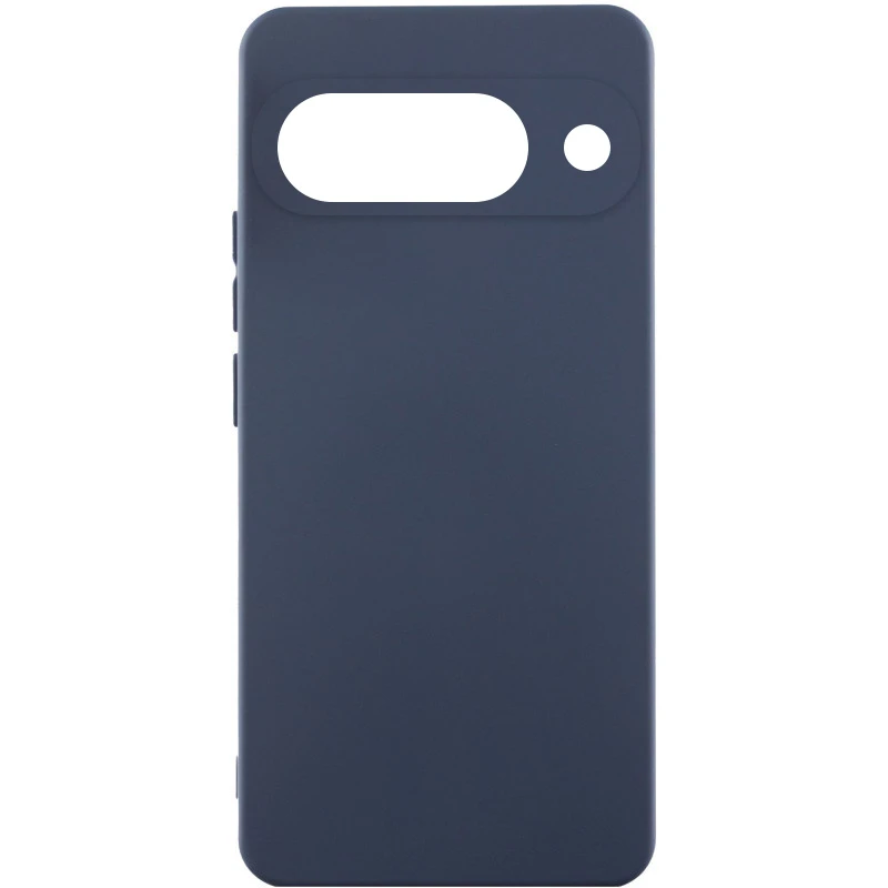 Чехол Silicone Cover Lakshmi Full Camera (AAA) для Google Pixel 9, Темно-синий / Midnight blue, Силикон, купить оптом с доставкой