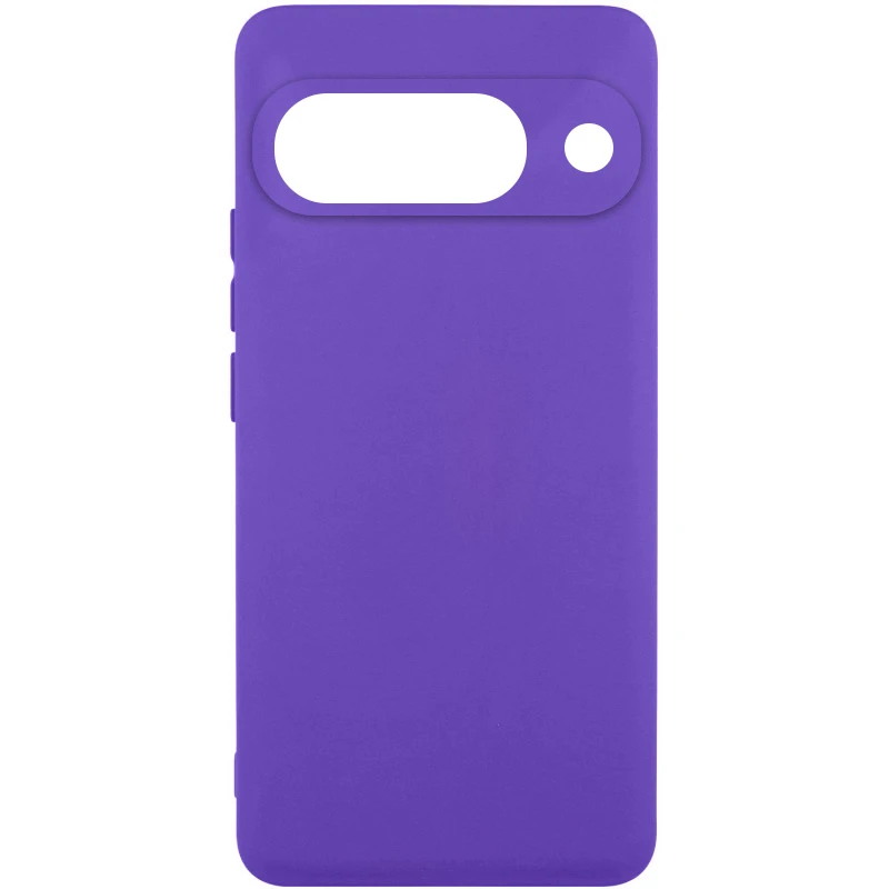 Чехол Silicone Cover Lakshmi Full Camera (AAA) для Google Pixel 9, Фиолетовый / Amethyst, Силикон, купить оптом с доставкой