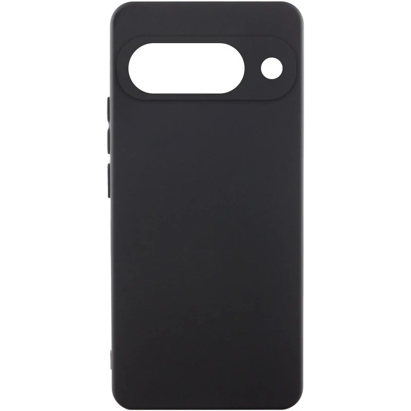 Чехол Silicone Cover Lakshmi Full Camera (AAA) для Google Pixel 9, Черный / Black, Силикон, купить оптом с доставкой