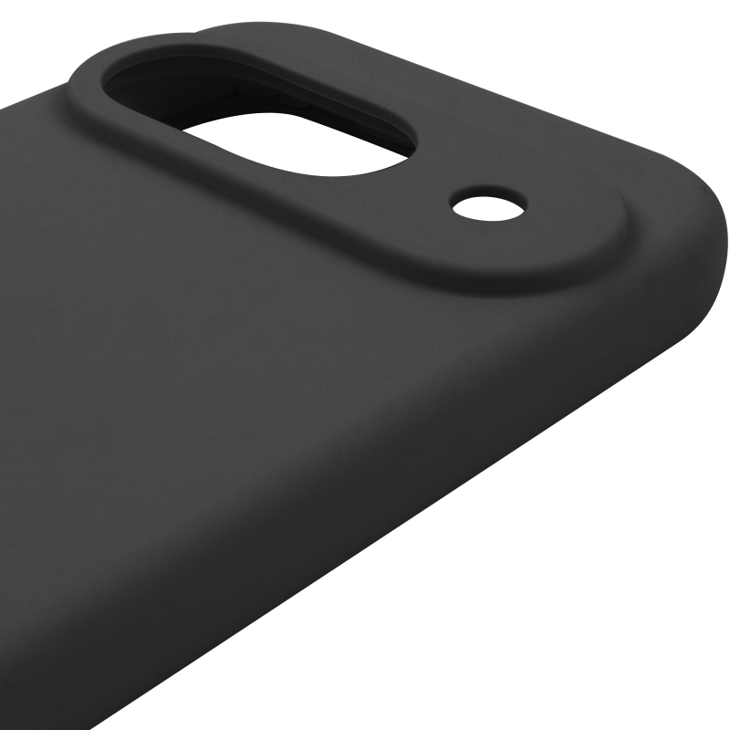 Чохол Silicone Cover Lakshmi Full Camera (AAA) для Google Pixel 9, Чорний / Black 4, Силікон, купити оптом з доставкою