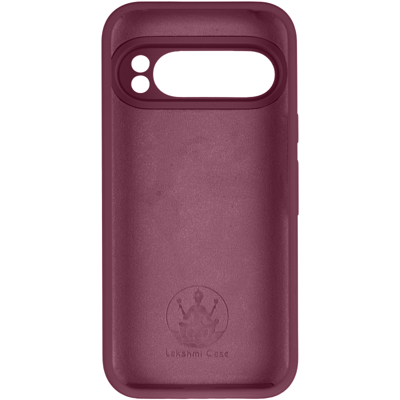 Чехол Silicone Cover Lakshmi Full Camera (AAA) для Google Pixel 9 Pro, Бордовый / Plum 2, Силикон, купить оптом с доставкой