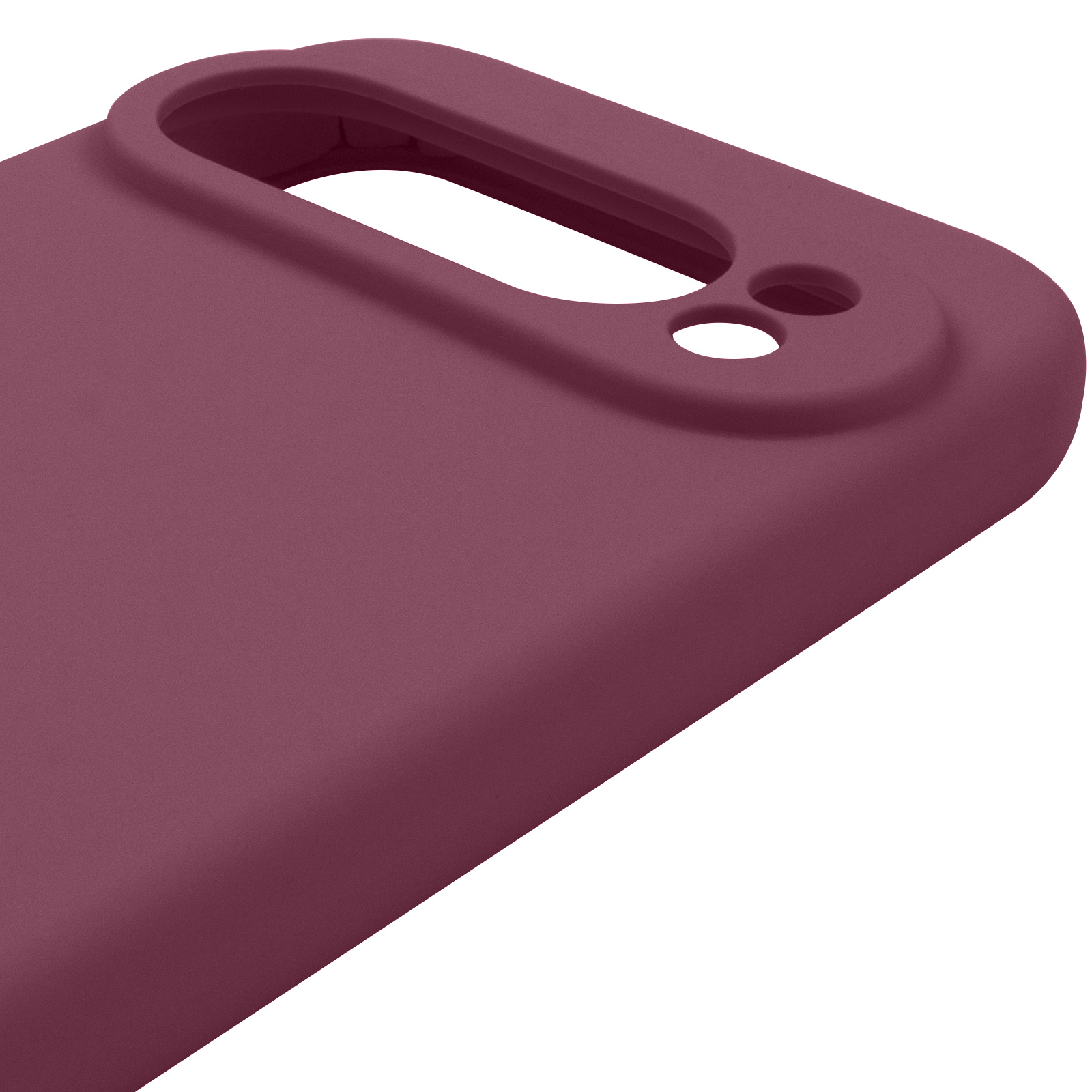 Чехол Silicone Cover Lakshmi Full Camera (AAA) для Google Pixel 9 Pro, Бордовый / Plum 3, Силикон, купить оптом с доставкой