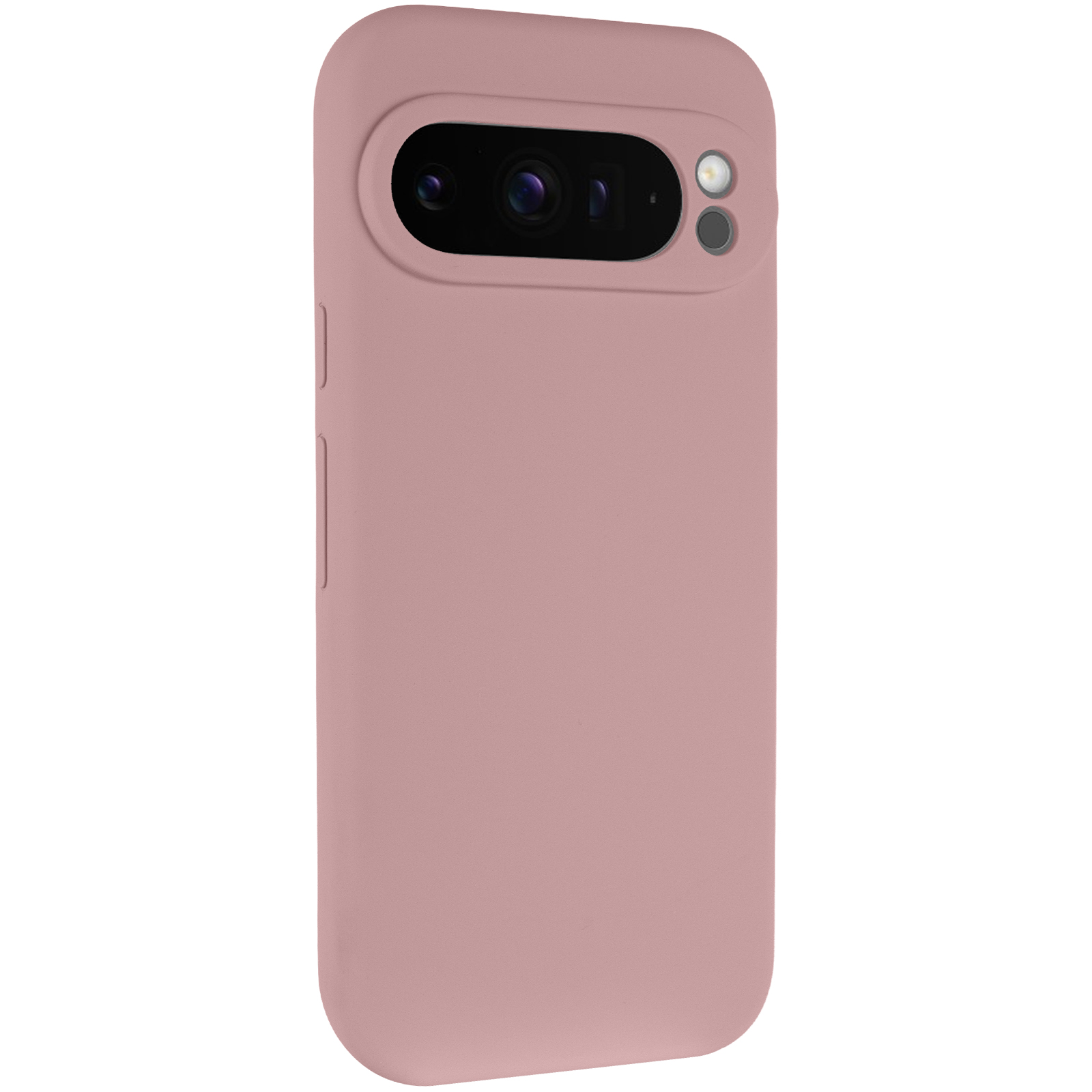 Чехол Silicone Cover Lakshmi Full Camera (AAA) для Google Pixel 9 Pro, Розовый / Pink Sand, Силикон, купить оптом с доставкой