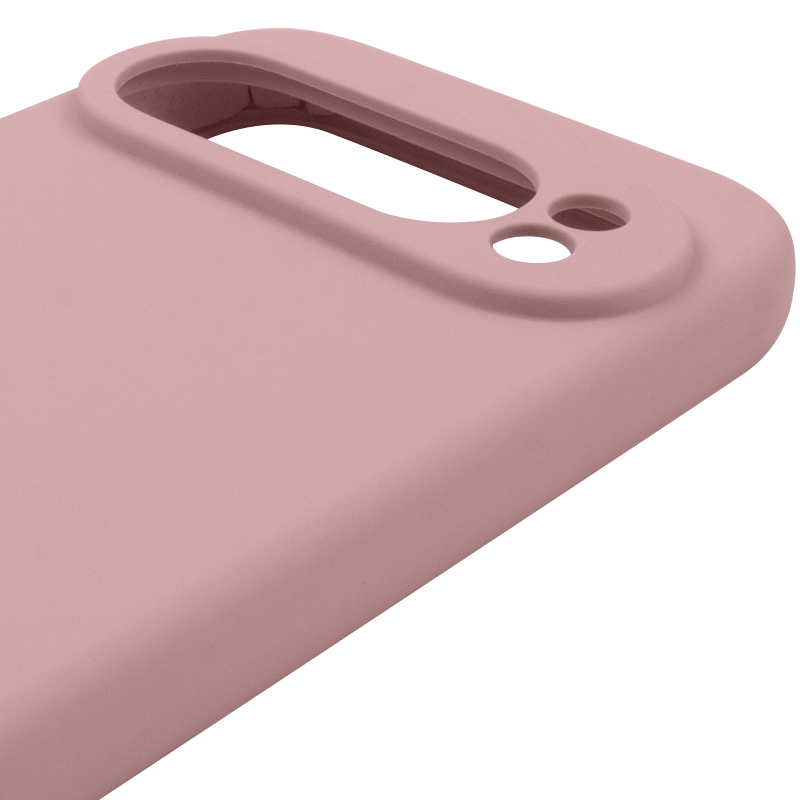 Чехол Silicone Cover Lakshmi Full Camera (AAA) для Google Pixel 9 Pro, Розовый / Pink Sand 3, Силикон, купить оптом с доставкой