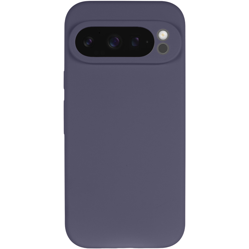 Чехол Silicone Cover Lakshmi Full Camera (AAA) для Google Pixel 9 Pro, Серый / Dark Gray 1, Силикон, купить оптом с доставкой