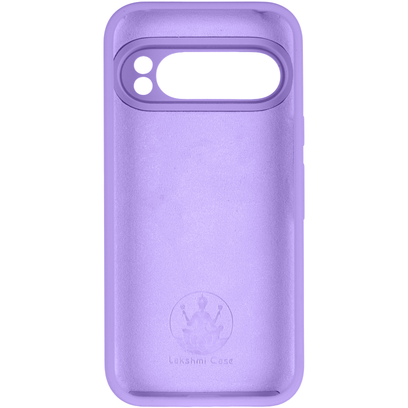 Чехол Silicone Cover Lakshmi Full Camera (AAA) для Google Pixel 9 Pro, Сиреневый / Dasheen 2, Силикон, купить оптом с доставкой