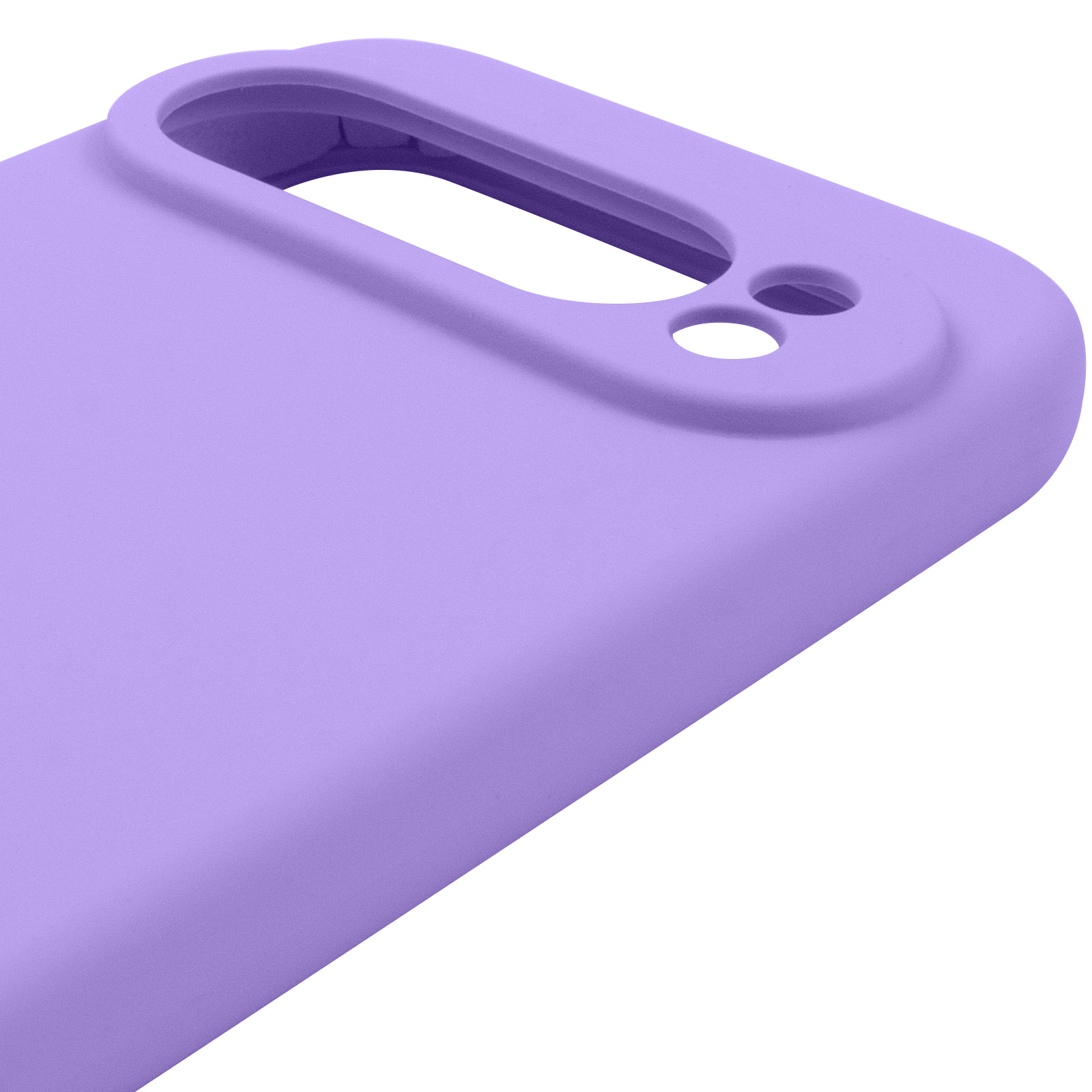 Чехол Silicone Cover Lakshmi Full Camera (AAA) для Google Pixel 9 Pro, Сиреневый / Dasheen 3, Силикон, купить оптом с доставкой