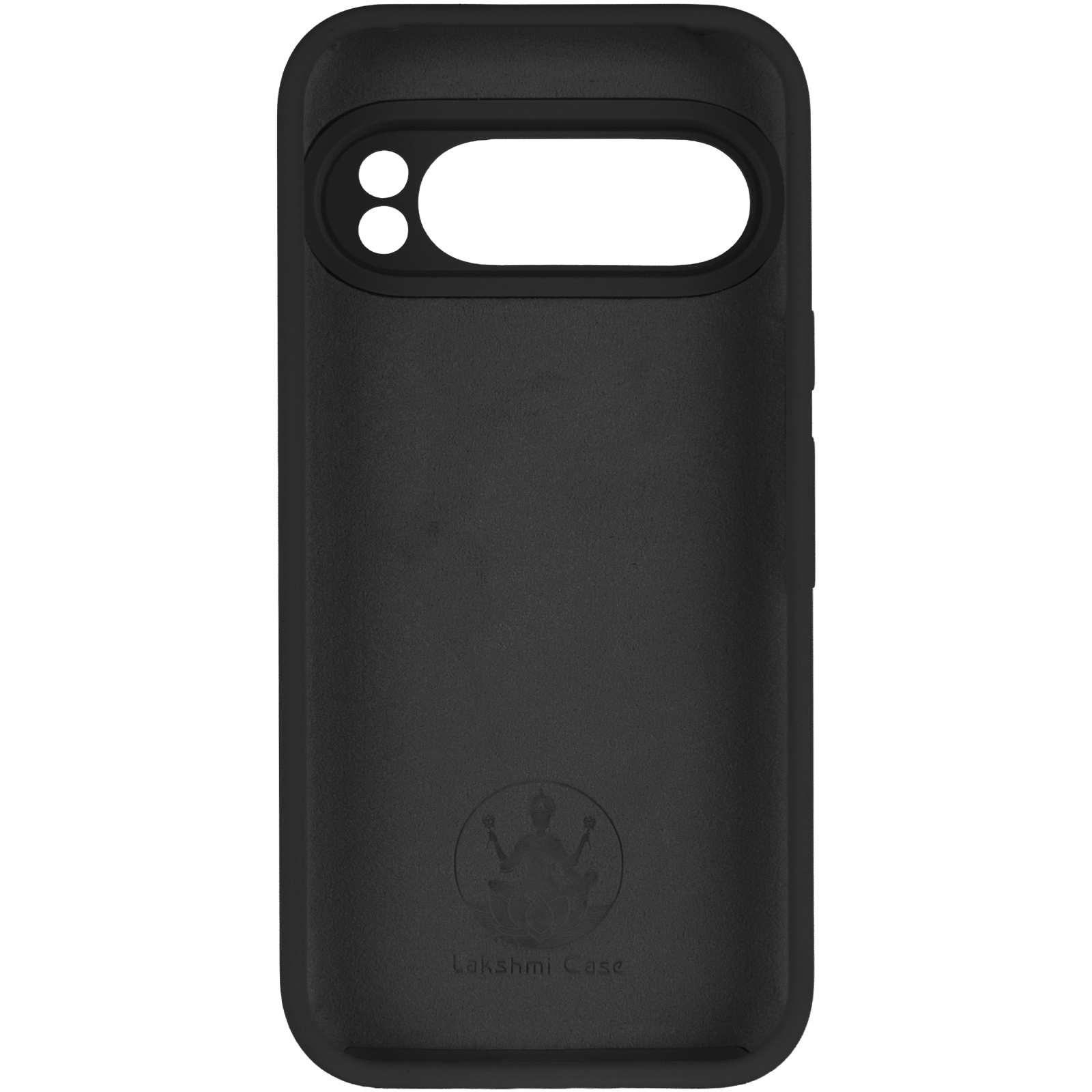 Чехол Silicone Cover Lakshmi Full Camera (AAA) для Google Pixel 9 Pro, Черный / Black 3, Силикон, купить оптом с доставкой