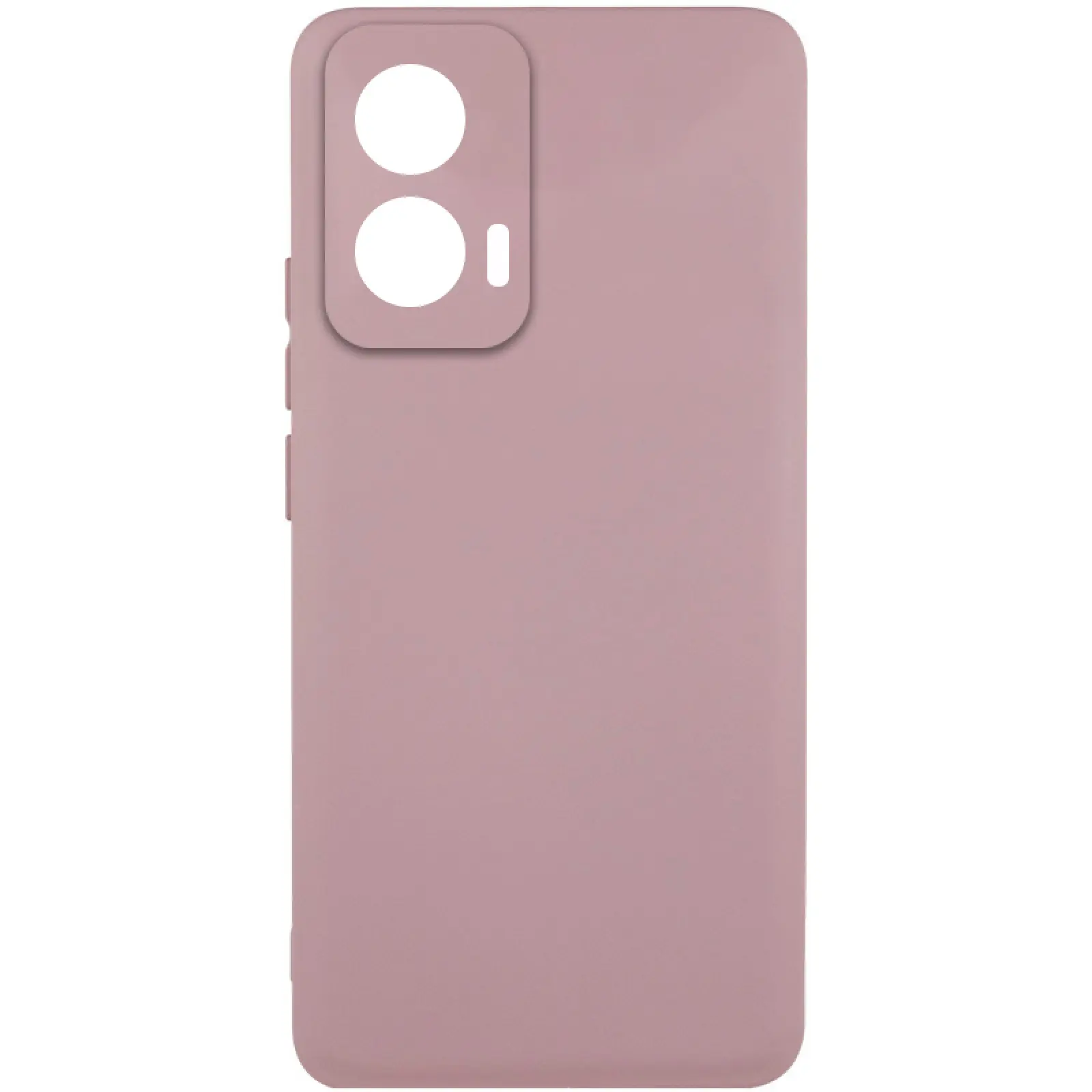 Чехол Silicone Cover Lakshmi Full Camera (AAA) для Motorola Edge 50 Fusion, Розовый / Pink Sand, Силикон, купить оптом с доставкой