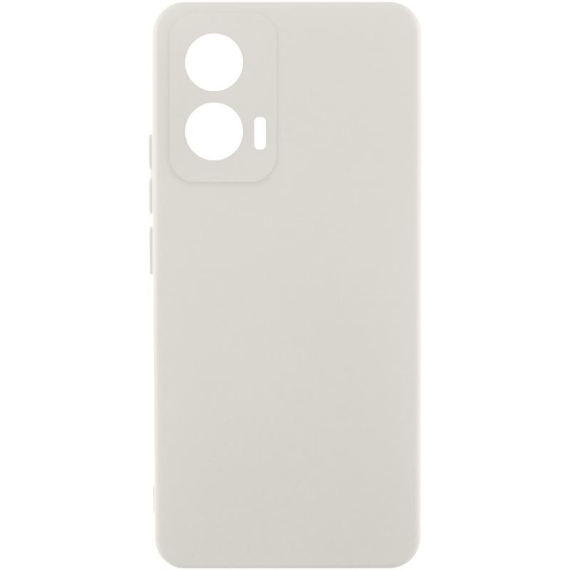 Чохол Silicone Cover Lakshmi Full Camera (AAA) для Motorola Edge 50 Fusion | Мікрофібра на малюнкі №1
