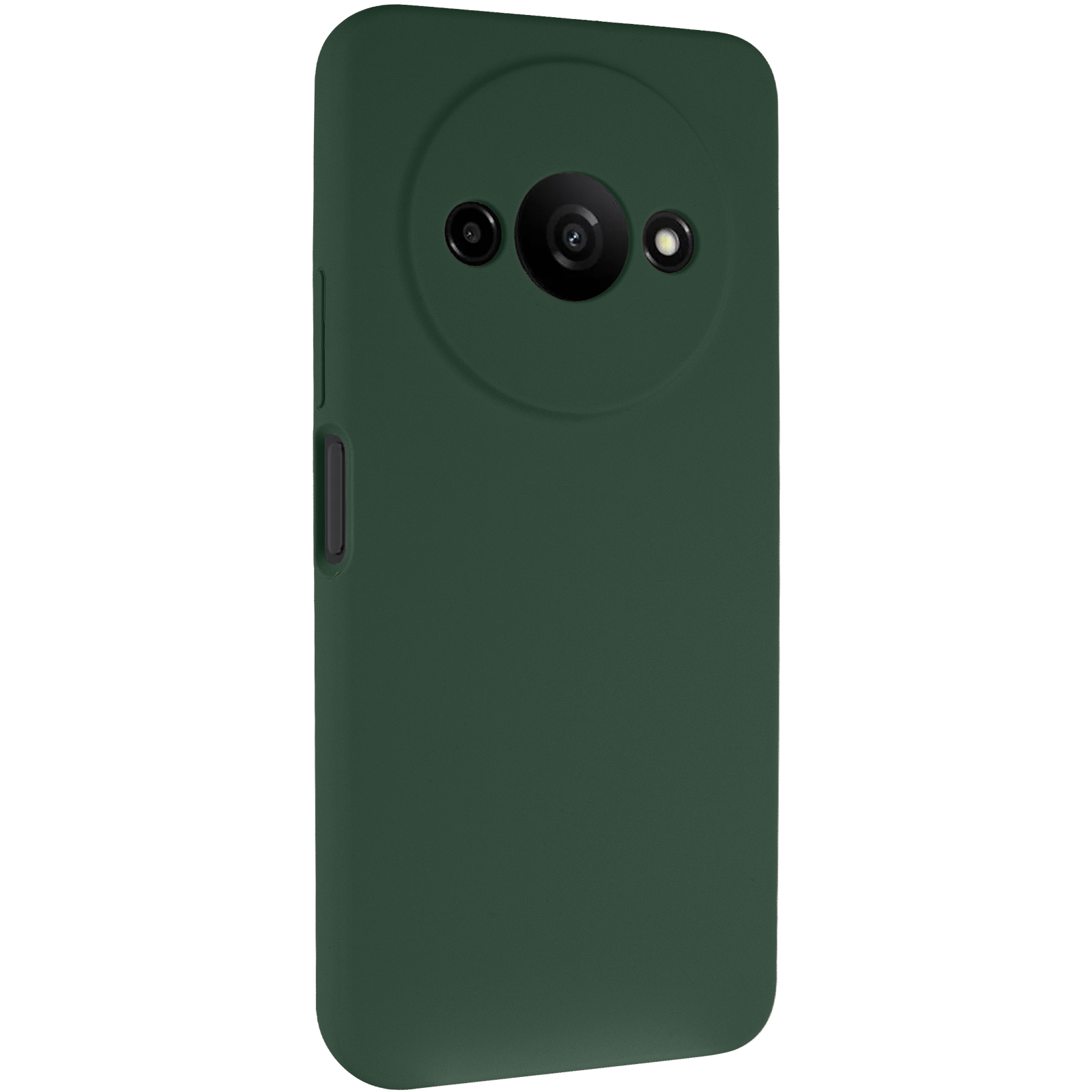 Чехол Silicone Cover Lakshmi Full Camera (AAA) для Xiaomi Redmi A3, Зеленый / Cyprus Green, Силикон, купить оптом с доставкой