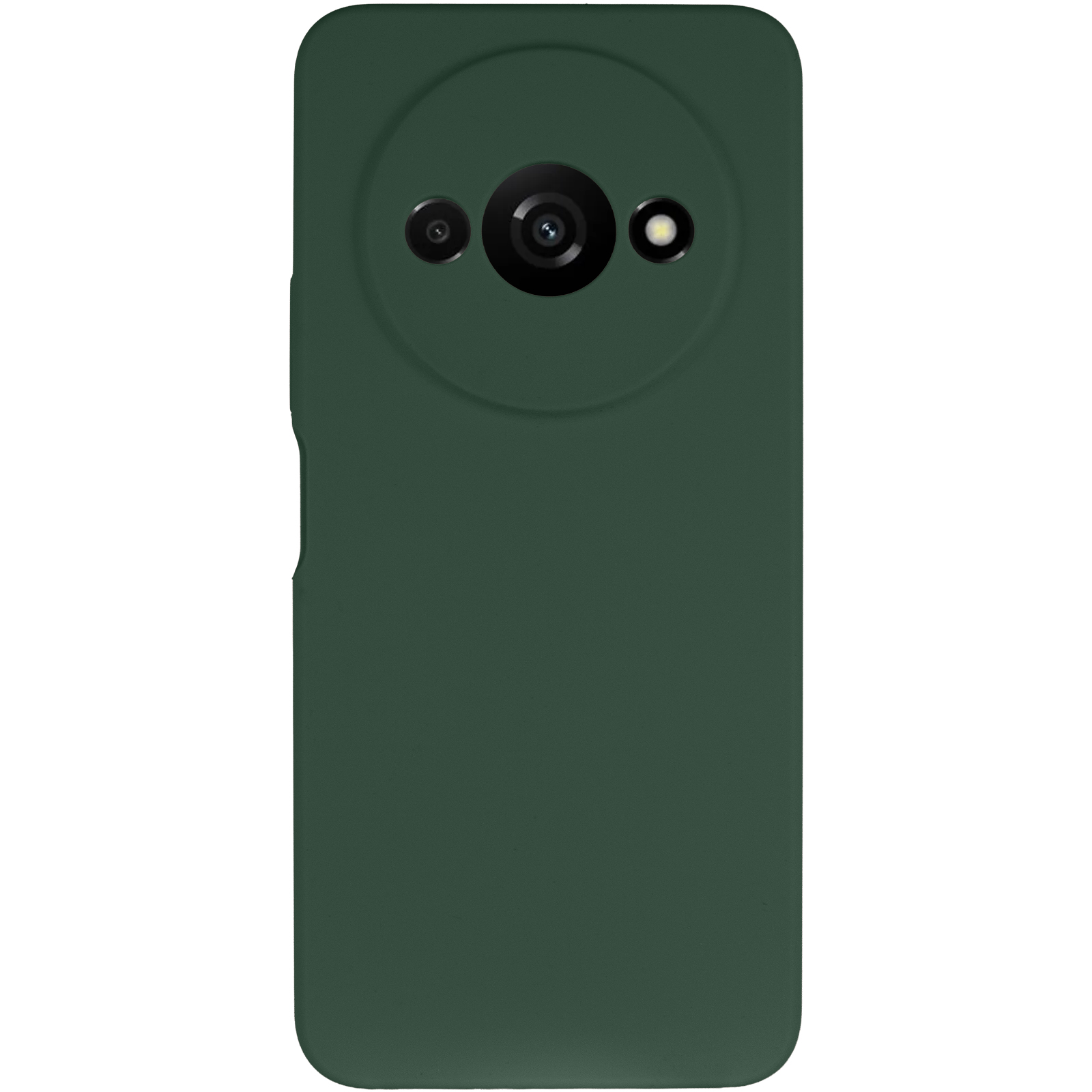 Чехол Silicone Cover Lakshmi Full Camera (AAA) для Xiaomi Redmi A3, Зеленый / Cyprus Green 1, Силикон, купить оптом с доставкой