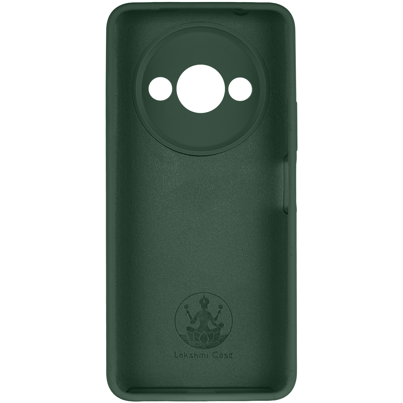 Чехол Silicone Cover Lakshmi Full Camera (AAA) для Xiaomi Redmi A3, Зеленый / Cyprus Green 2, Силикон, купить оптом с доставкой