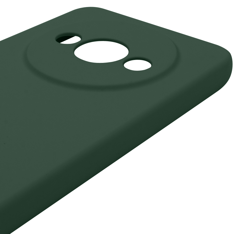 Чехол Silicone Cover Lakshmi Full Camera (AAA) для Xiaomi Redmi A3, Зеленый / Cyprus Green 3, Силикон, купить оптом с доставкой