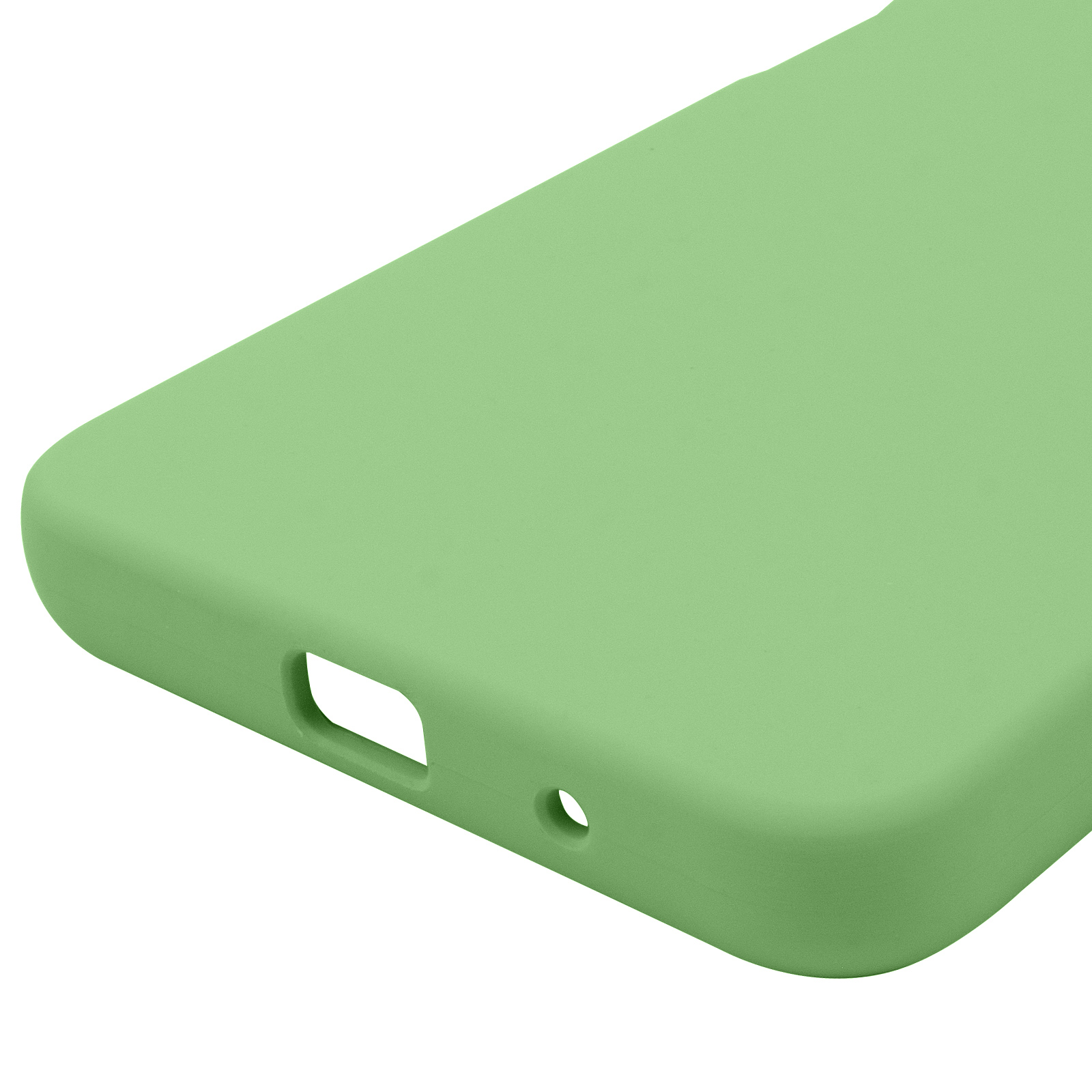 Чехол Silicone Cover Lakshmi Full Camera (AAA) для Xiaomi Redmi A3, Мятный / Mint 4, Силикон, купить оптом с доставкой