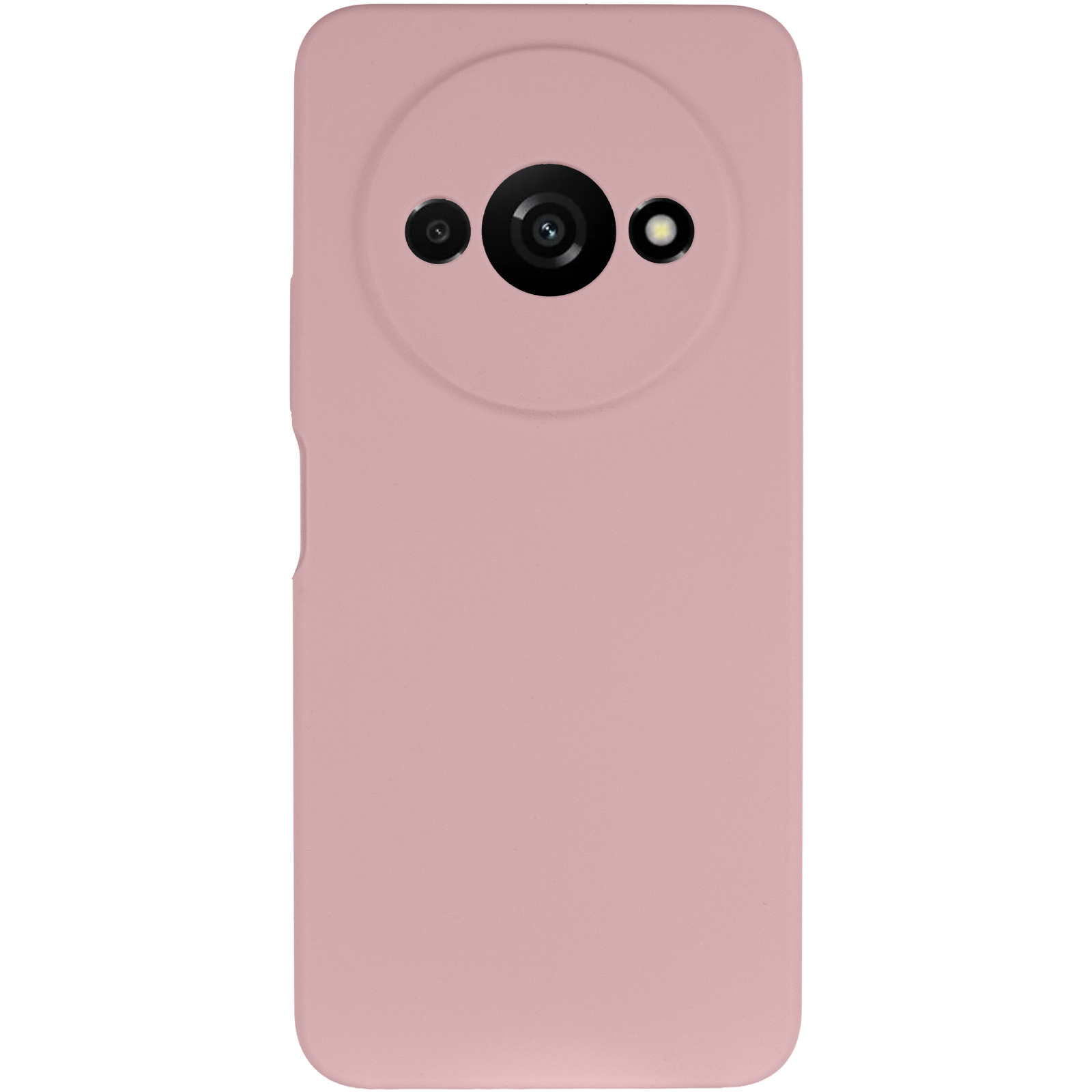 Чехол Silicone Cover Lakshmi Full Camera (AAA) для Xiaomi Redmi A3, Розовый / Pink Sand 1, Силикон, купить оптом с доставкой