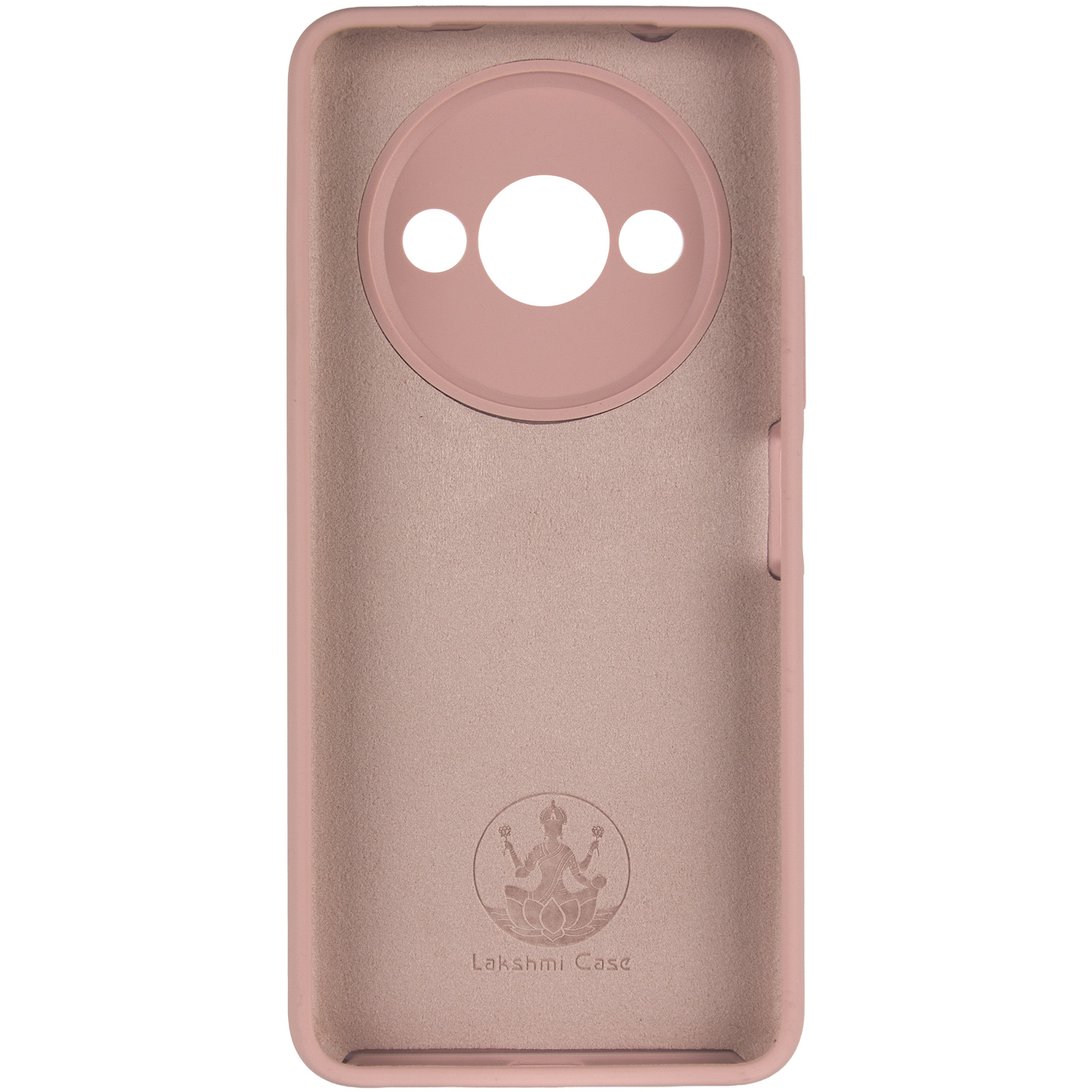 Чехол Silicone Cover Lakshmi Full Camera (AAA) для Xiaomi Redmi A3, Розовый / Pink Sand 2, Силикон, купить оптом с доставкой